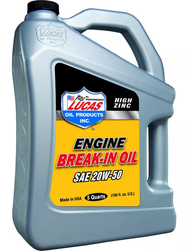 LUCAS BREAK IN OIL 20W-50 5ltr