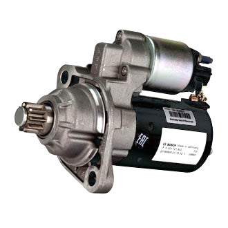 Starter Bosch 12V 1.1kW 10T CCW 28mm Suits Audi VW Golf