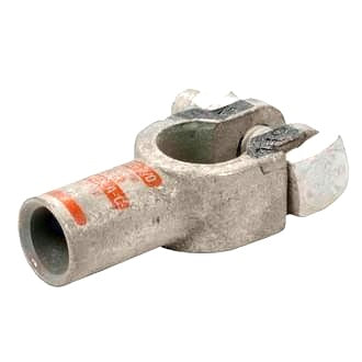 Crimp Battery Terminals (Cast Copper & Heavy Duty) 000 B&S Straight Negative