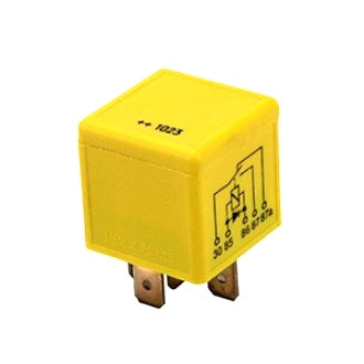 Relay Mini Bosch 24V 20/10A Ch ange Over 5 Pin Diode Protecte d Seawater Protected Silver Te