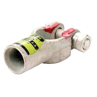 Crimp Battery Terminals Cast Copper & Heavy Duty 120mmsq Straight Positive Each