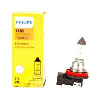 Halogen Globe H16 12V 19W Standard Headlight Single Pack