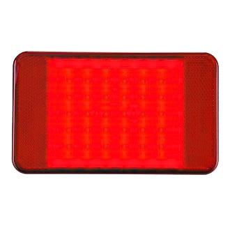 LED Stop/Tail Lamp 9-32V Red Replacement Module 167x102mm Rect