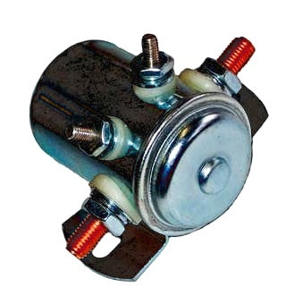 Continuous Duty Solenoid 24V 200A NO Contacts Metal Side Mount SAS4401