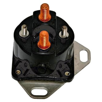 Intermittent Duty Solenoid 12V 100A NO Contacts Plastic F90 Mount SAZ-4201B