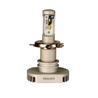 LED Head Light Globe 12/24V H4 Heavy Duty 6000K +160% More Light Ultinon