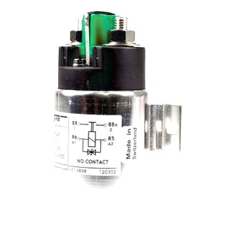 Solenoid 24V 200A with Diode Suppression Side Mount