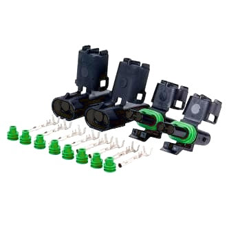 Weather Pack Connectors Complete Kit 2 circuit Inline ** Use BWPCK-2 **