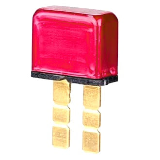 Circuit Breaker Cole Hersee 10 A 12VDC Wedge Fuse Type Auto R eset