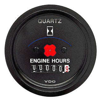 Gauge Hourmeter VDO 12V 52mm E lectronic