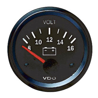 Gauge Volt VDO 12V 52mm 8-16V Range
