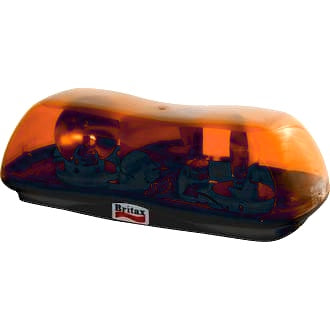 Light Twin Rotator 12V Amber Mini Bar
