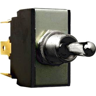 Switch Rocker 12V 25A 24V 12A MON/OFF/MON DPDT Spade Terminals