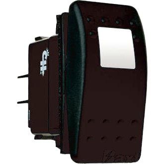 Switch Rocker 12V 25A ON/OFF SPST Clear Independent Illumination No Symbol