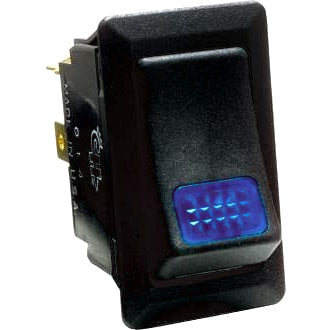 Switch Rocker 12V 25A ON/OFF Blue Indicator