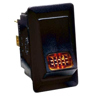 Switch Rocker 24V 12A ON/OFF Amber Indicator