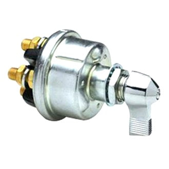 Battery Master Switch 6-36V 125A Cont. NO Contacts Double Pole Pin locator Cole Hersee