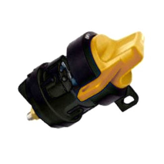 Battery Master Switch 6-36V 300A Single Pole On/Off with Yellow Lockable Handle IP67