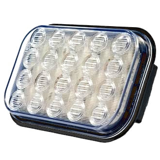 LED Reverse Light White 10-30V Rectangle