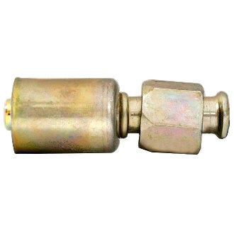 Steel Beadlock #10 Flare Straight Female O Ring