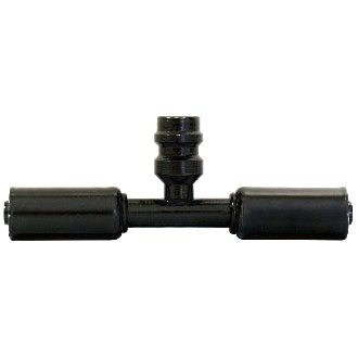 Steel Beadlock Splicer Reduced #6 Straight With R134A Port .