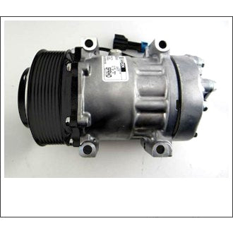 COMP Sanden 4117 Mack Truck SD7H15 12V 8PV 130mm H/Pad Direct Mnt WV Head