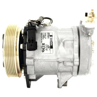 Compressor Sanden 4335 JEEP Cherokee 02-On SD7H15 12V 6PV 130mm V/Pad Swing Mount GY