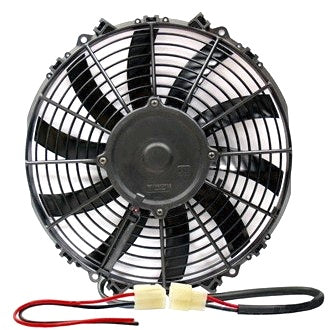 Heavy Duty Fan 11 Inch 24V 130W 1110 CFM 3.7A Reversible Skew Blade