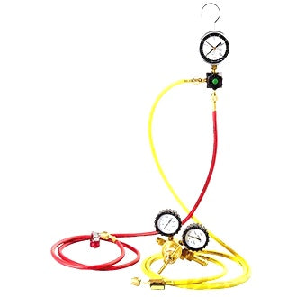 Nitrogen Pressure Test Kit Includes Regulator Hoses Gauge And Coupler