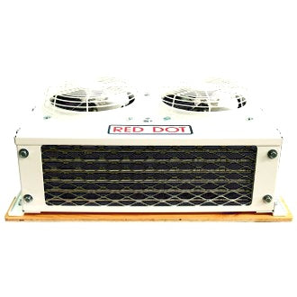Red Dot Condenser 24 Volt Heavy Duty, Remote Mount Twin Fan