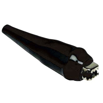 Alligator Clips Black 10A 68mm Pkt 10