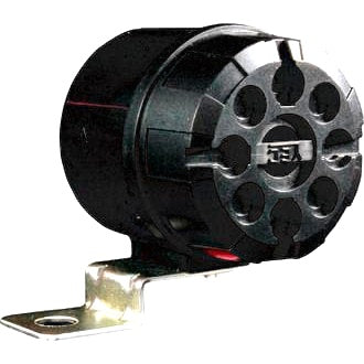 Piezo Warning Alarm 12-36V 90dB Continuous Buzz Bracket Mounted