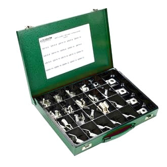 Battery Cable Lug Kit 85pc 20 Popular Lugs 8 to 000 B&S Metal Carry Case