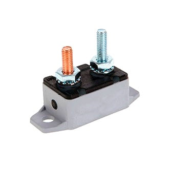 Circuit Breaker Plastic 12-24V 30A Manual Reset Type