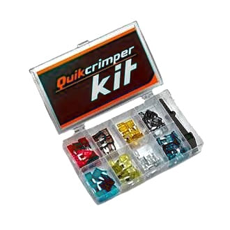 Fuse Kit Mini Wedge With Fuse Puller And Storage Box 100 Mixed Pieces