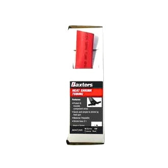Heat Shrink 25mm Red 5m Box Dispenser 2:1 Shrink Ratio