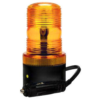 Emergency LED Beacon Magnetic 10-100V Amb Single Flash 45FPM