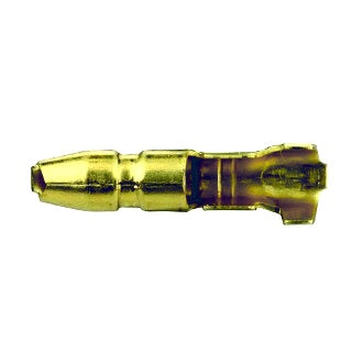 Crimp Terminal Male Bullet Uninsulated Pkt 100