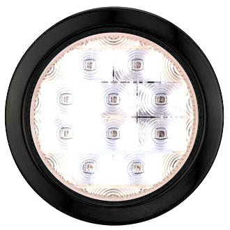 10-30V 4in Round Reverse Lamp Grommet Mount Includes Grommet