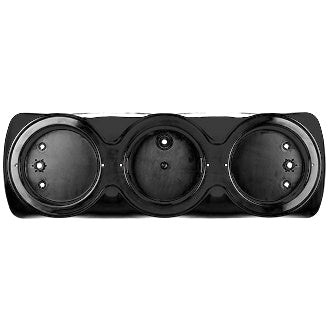 Mounting Bracket Triple Black For BR170 Series 440x145x45mm Surface mount & Stud Mount