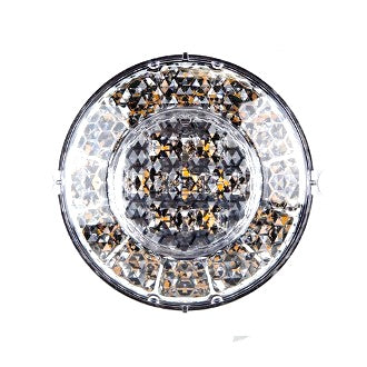 LED Reverse Lamp BR170 Series 10-30V Clear Lens Recessed Mnt Round 134mm