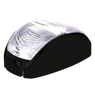 LED Clearance Light Red/Amber 10-30V Clear Lens 60x35mm