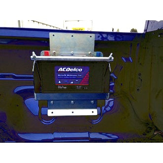 Battery Box Multi Fit Tub Suit Ford Ranger PXII XL & XLS Laser Cut 2mm Steel Zinc