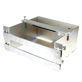 Battery Box Under Tray Mount Multi-Fit Laser Cut 3mm Zinc Coated 445x175x320mm