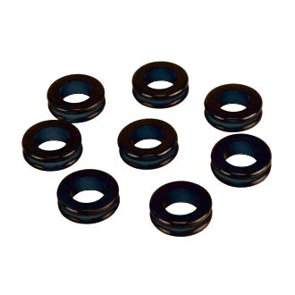 Rubber Wire Grommet 1/2in x 21/32in x 13/16in Refill Pkt 8