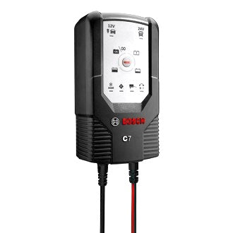 Battery Charger MCU Processor Controlled 12 Or 24 Volt 7 Amps 6 Stage Charging Power