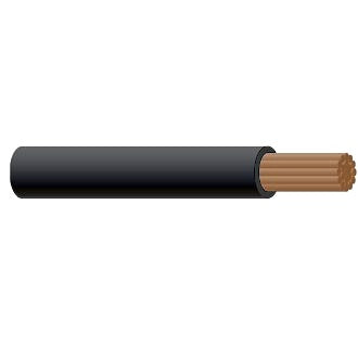 Single Core Cable 3mm Black 30m