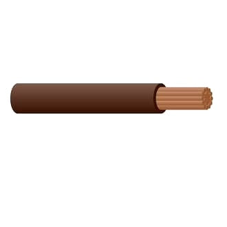 Single Core Cable 3mm Brown 30m
