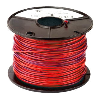 Single Core Cable 3mm Red/Blue Trace 100m
