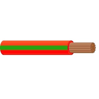 Single Core Cable 3mm Red/Green Trace 100m
